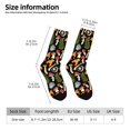 thumbnail image 2 of Balery Mushrooms Calcetas Largas con Estampado para Hombre y Mujer – Suaves y Transpirables, Talla Única (US 5-11), 2 of 6