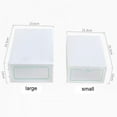 thumbnail image 6 of Keimprove Plastic Foldable Shoes Box Transparent Storage Shoe Box Drawer Organizer Household DIY Shoes Drawer Divider Household Organizer, 6 of 6