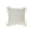 thumbnail image 1 of Slub Cotton Ivoroy Cushion Chloe 18 X 18 - Set De 2, 1 of 3