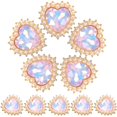 thumbnail image 1 of JUNWELL 10 Pcs Bedazzling Bead DIY Jewelry Faux Pearl Embellishments, 1 of 1