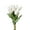 White, variant on Artificial Real Touch Tulip Stems (Bunch of 10)