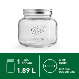 Bocaux de conservation 210 ml, 6 pièces avec couvercle, bocaux de conservation