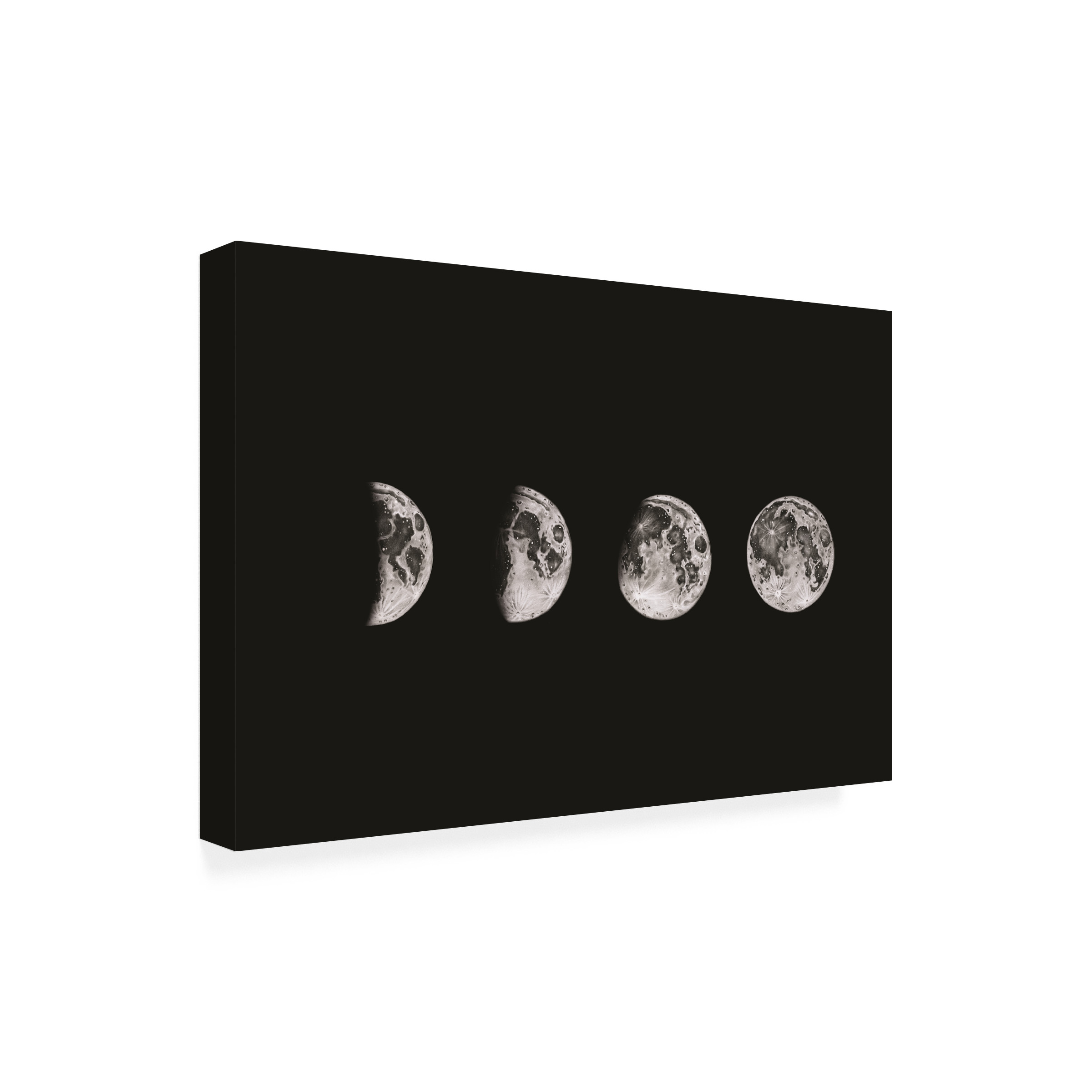 jay stanley 'Lunar Phases' Canvas Art