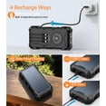 thumbnail image 3 of Banco de Energía Solar Sudrov W33A 42800mAh con 4 Puertos, 3 of 7