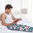 thumbnail image 5 of Sikiie Funny Pig Faces Mens Pajama Pants Sleep & Lounge Pants, PJ Bottoms With elastic waistb and Pockets XX-Large, 5 of 6