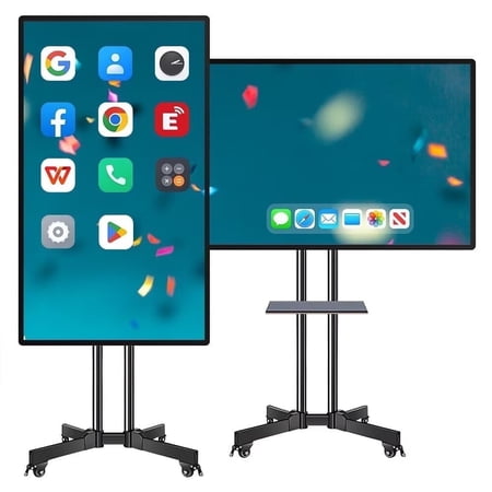 JYXCN 4K Smart Board 49 Inch Interactive Whiteboard All-in-One Touch Screen Computer with Wireless Cloud Sharing Smartboard for Classroom, Office