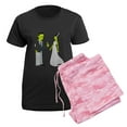thumbnail image 5 of CafePress - Frankenstein & Bride - Women's Short Sleeve Print T-Shirt and Pants Dark Cotton Pajama Set, 5 of 7