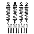 thumbnail image 2 of Front Rear Shock Absorbers Aluminum Alloy Front Rear Shock Damper for Traxxas Latrax Teton 1/18 RC Car Black,, 2 of 5