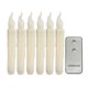 thumbnail image 1 of unbranded 6Ud Velas LED Sin Llama Beige Resplandecientes Con Control Integrado Para Iluminación Ambiental, 1 of 8