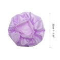 thumbnail image 4 of Unique Bargains High Elasticity Shower Cap 1 Pc Purple, 4 of 5
