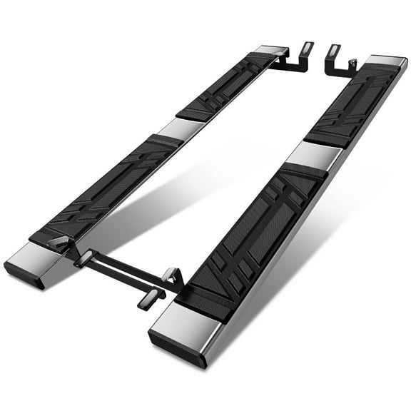 DNA Motoring 6.5" Side Step Nerf Bars Running Boards for 19-24 Toyota Rav4