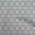 thumbnail image 1 of oneOone Polyester Spandex Turquoise Blue Fabric Asian Ikat Craft Projects Decor Fabric Printed By The Yard 56 Inch Wide, 1 of 4
