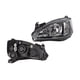 thumbnail image 1 of Faro Corsa 2003 A 2008 Chevrolet Izq Fdo Negro P/Foco H1/H7 5 Pines DEPO ., 1 of 4
