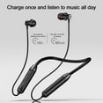 thumbnail image 6 of Electronic Item Clearance Deal! Kyusrd Bluetooth 5.0 Sport Headphones,Sports Wireless High Power Bluetooth Earphones Neck Mounted Earphones,Stereo Earbuds Earphone Headset For Work Travel, 6 of 8