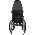 thumbnail image 2 of Karman Healthcare MVP502-16 Premium Reclining Wheelchair-Diamond Black, 2 of 3