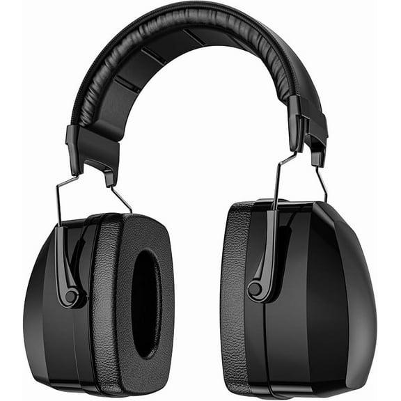 ProCase Extra Large Ear Muffs SNR 37dB Noise Cancelling Headphones -Black