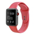 thumbnail image 2 of Solid Silicone Sport Replacement Band for Apple Watch Series 1, 2, 3, 4, & 5, 2 of 2