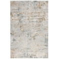 thumbnail image 2 of SAFAVIEH Adrianna Alaia Abstract Polyester Area Rug, Blue/Gold, 4' x 6', 2 of 6