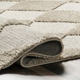 thumbnail image 5 of nuLOOM Marissa High/Low Diamond Tassel Area Rug, 12' x 15', Marissa Beige, 5 of 9