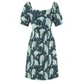 thumbnail image 6 of Oh the Hue-Manatee: Teal Sleeveless Dress wedding dresses for woman Bride dresses, 6 of 6