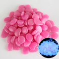 thumbnail image 4 of 100pcs Fish Tank Fluorescent Pebble Garden Parterre Decor Glow Stone Green, 4 of 9