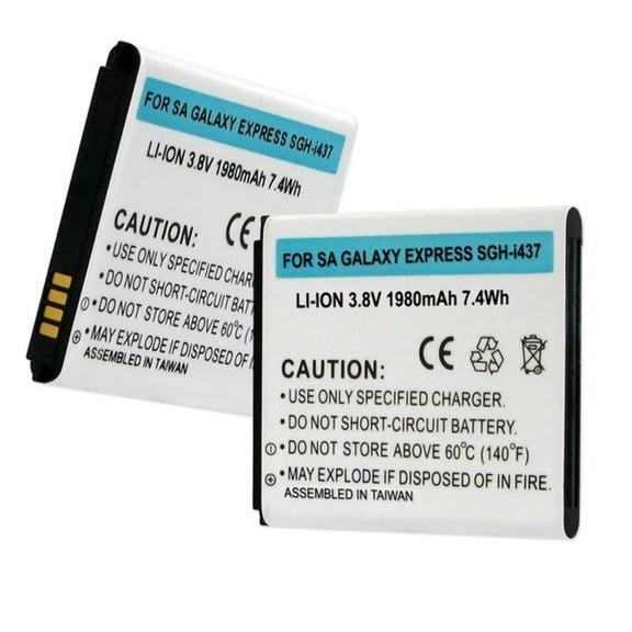 Batteries N Accessories BNA-WB-BLI-1340-2 Cell Phone Battery - Li-Ion, 3.7V, 1980 mAh, Ultra High Capacity Battery - Replacement for Samsung EB-L1H9KLA Battery