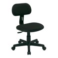 thumbnail image 3 of OSP Designs Student Task Chair in Black Fabric, 3 of 4