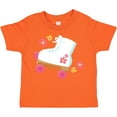 thumbnail image 3 of Inktastic Roller Skate Flowers Girls Toddler T-Shirt, 3 of 5
