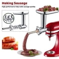 thumbnail image 2 of Gvode Metal Food Grinder Attachment for KitchenAid Stand Mixers Including Sausage Stuffer Accessory, 2 of 5