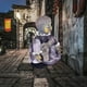 thumbnail image 5 of Muñeco Fantasma de Halloween, Decoración Aterradora y Embrujada, Sonido Luminoso, Efecto de Caminar Espeluznante, Decoración para Fiestas de Terror, Accesorio Sensible a La Voz, Funciona con Pilas, T, 5 of 7