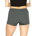 thumbnail image 3 of Stretch Is Comfort Women's Teamwear Cotton Stretch Booty Shorts| Adult Xsmall- Large, 3 of 5