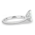 thumbnail image 3 of ESTE ORIGIN 3.00Ct Double Pear Lab-Grown Diamond Toi et Moi Engagement Ring - IGI Certified Diamond in 14K White Gold for Women US 6, 3 of 7