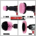thumbnail image 7 of Drillstuff Bathroom Cleaning Drill Brush Set - Scrub Attachment for Cleaning - Shower Scrubber Brush Kit - Grout Cleaner Attachment for Power Drill, 7 of 7