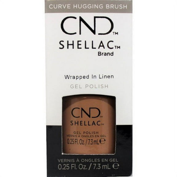CND Shellac UV/LED Gel Polish Wrapped in Linen 0.25oz