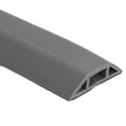 thumbnail image 1 of Heavy Duty Floor Cable Protection Cover Floor Cable Cover Rubber Trunking 1M Gray, 1 of 4