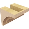 thumbnail image 5 of 5"W x 5"D x 5"H Wide Rivera Rough Cedar Woodgrain TimberThane Corbel, Primed Tan, 5 of 6