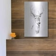 thumbnail image 5 of Luxe Metal Art 'Young Buck Sketch I' by Emma Scarvey, Metal Wall Art, 12"x16", 5 of 9