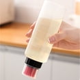thumbnail image 4 of Food - Grade Silicone Oil Brush Bottle, Soft Heat - Resistant, Reusable Basting Tool with Scale, Outdoor Grill Oil Dispenser, Kitchen Squeeze Bottle, 4 of 4