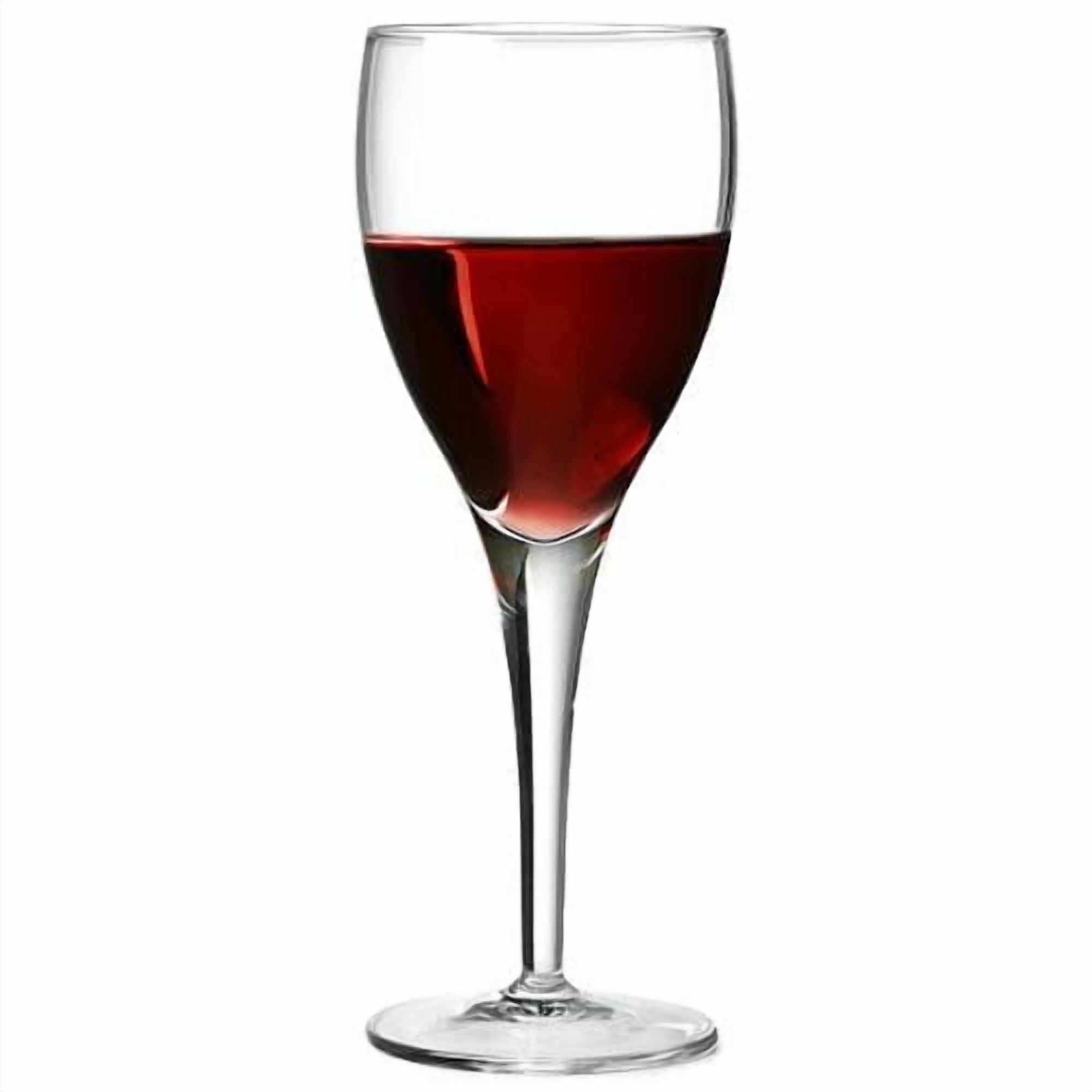 Luigi Bormioli Set of 4 Michelangelo Mastrepiece Wine Glasses, 8-Oz.