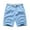 Sky Blue, variant on Mens Shorts Sports Daily Outdoor Casual Lightweight Breathable Shorts Dark Blue L