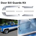 thumbnail image 3 of Kit de Protectores de Umbral de Puerta FEIMAOTUI Compatible con Chevy GMC C10 C20 C30 R10 R20 R30 R1500 R2500 R3500 Pickup 1978–1987, Placas de Umbral de Puerta de Aluminio (Set de 4 Piezas), 3 of 7