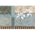 thumbnail image 2 of Carol Robinson 18x13 Gallery Wrapped Canvas Wall Art Titled - Crystal Blue Lily, 2 of 4