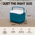 thumbnail image 4 of Coleman Chiller 16-Quart, 11 Can Portable Hard Cooler, Blue, 4 of 6