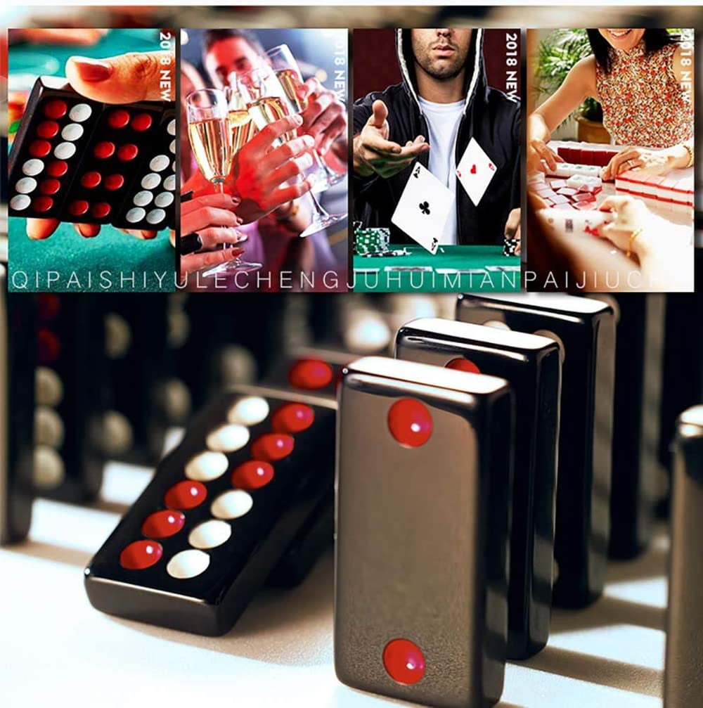 その他 Chinese Pai Gow Paigow Tiles Game Casino Fun #20 Black 71oOG1ZUmTL._AC_UL495_SR435,