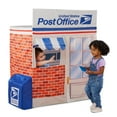 thumbnail image 1 of Kid Trax USPS Play Tent for Kids, Tent House for Kids, Large Front and Rear Openings, Mail Collection Box, Includes Carrying Case, Mail Truck or Carrier Accessory, Kids, 1 of 10
