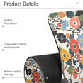 thumbnail image 4 of Yayeee Faucet Mat for Kitchen Sink 30" Diatomite Long Splash Guard Pad, Black Flowers Pattern, 2 Pack, 4 of 7