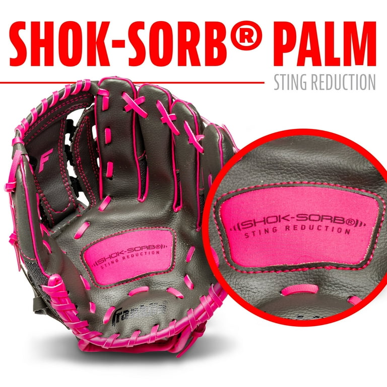 Franklin Sports Shok Sorb Kids Baseball + Teeball Glove - Youth