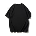 thumbnail image 2 of Men's 100% Cotton Casual Crew Neck Tee - Loose Fit, Breathable & Soft with Unique Robot Print Design, PLUS SIZE, 2 of 7