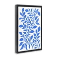 thumbnail image 3 of Stupell Industries Eclectic Blue Snake Plant Black Floating Frame Canvas Art, 17 x 25, by Martina Pavlova, 3 of 8
