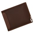thumbnail image 2 of Monedero con tapa para hombres NikouMX Cartera de cuero de PU con múltiples ranuras, 2 of 8